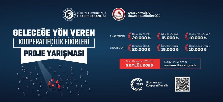 2025 Uluslararası Kooperatifler Yılı “Geleceğe Yön Veren Kooperatifçilik Fikirleri Konulu Proje Yarışması”